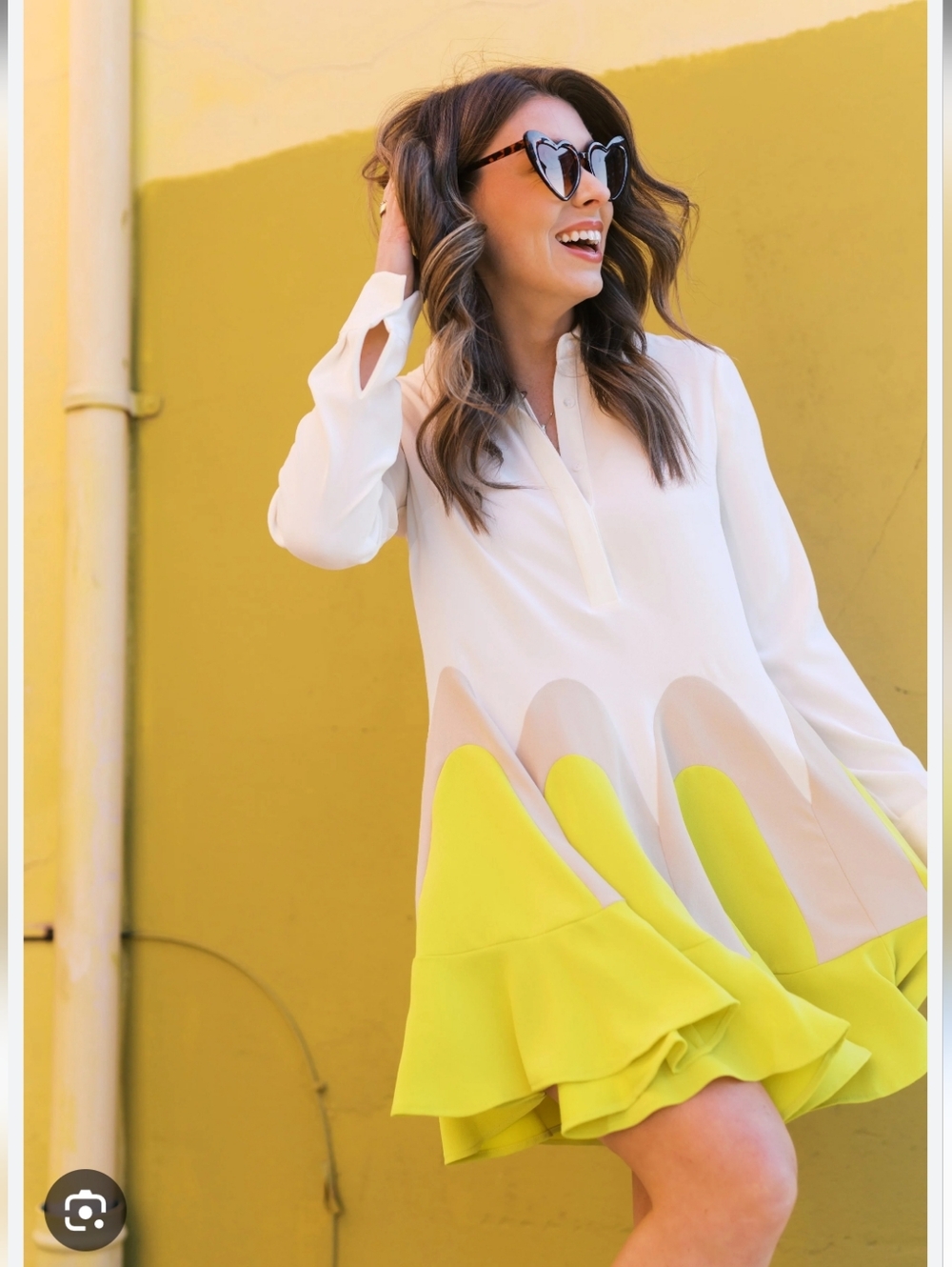 Tuckernuck Canary Flounce White Ruffle Dress Size XXXL - Picture 4 of 8